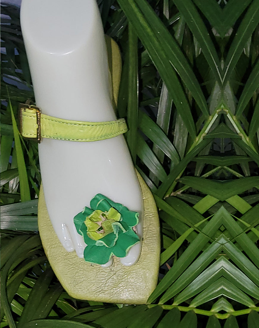 Belle Sandals - Green